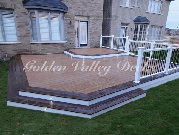 Trex transcend tiki torch and lava rock