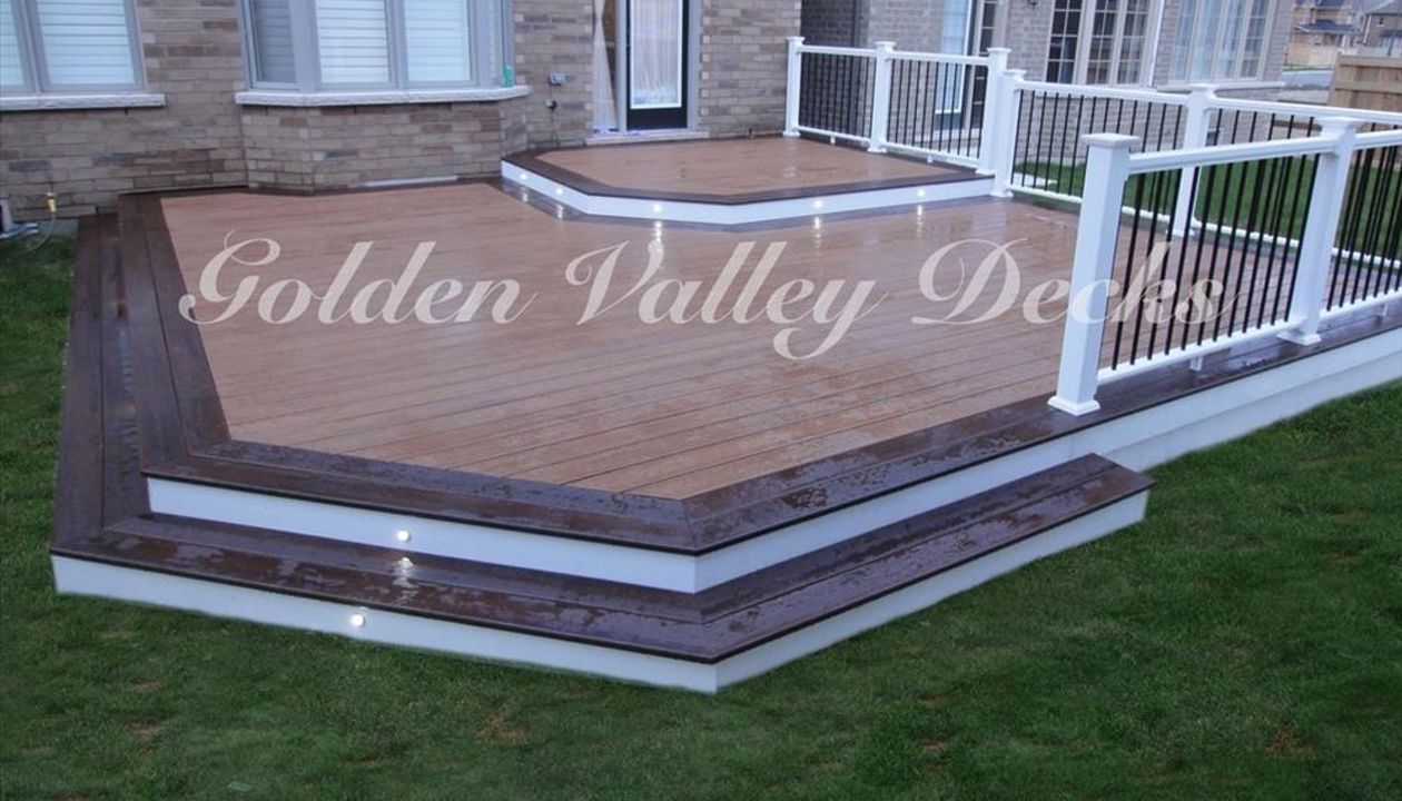 Trex transcend tiki torch and lava rock