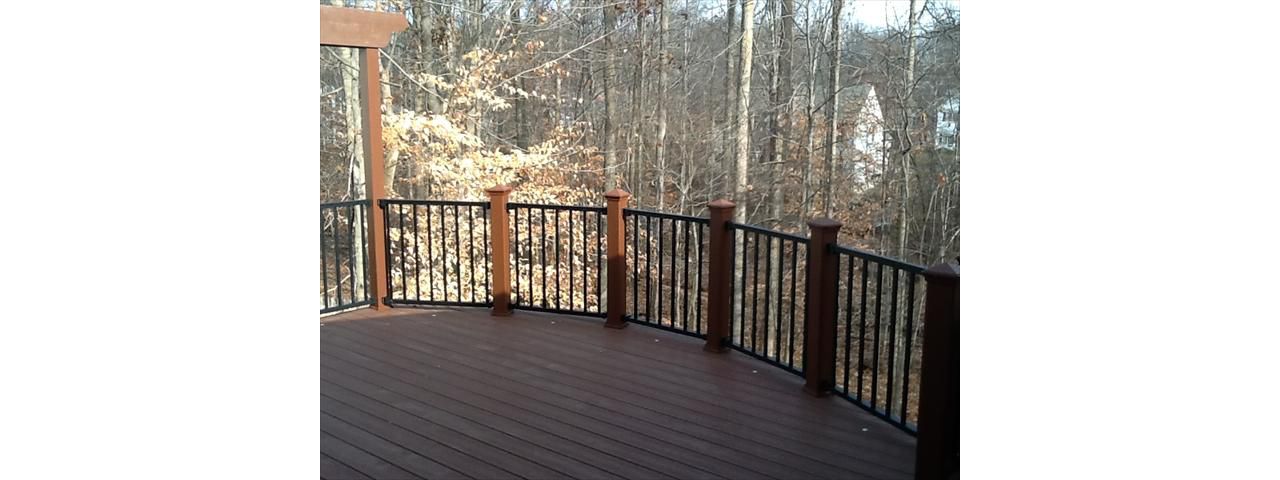 Tree House deck literally...  Stafford VA