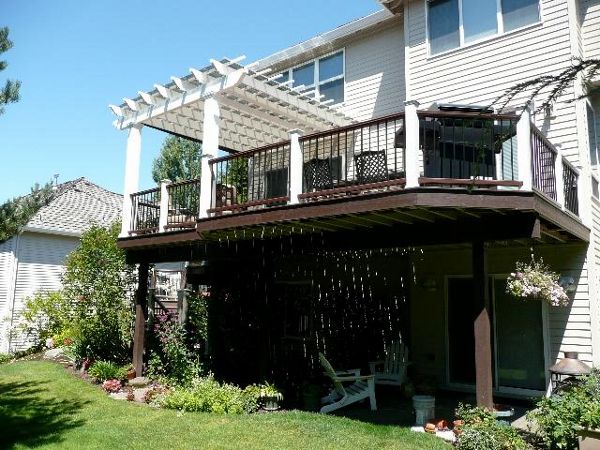 Trex Transcend Decking, Railing, Lighting &amp;amp;amp;amp;amp;amp;amp;amp; Pergola  Hillsboro, Oregon