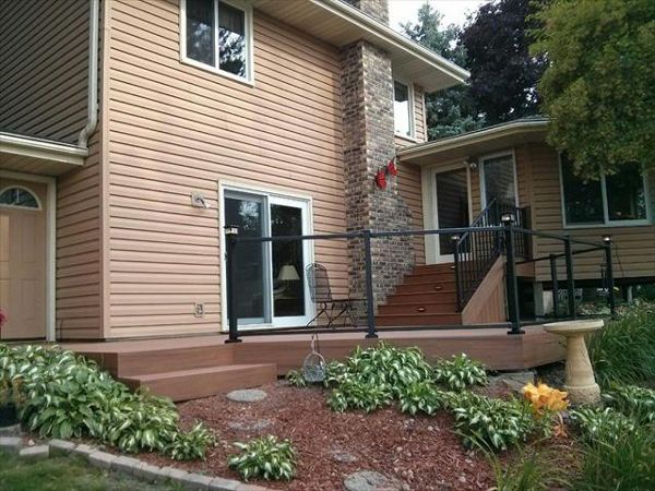 Trex Transcends Tiki Torch Decking - New Brighton, MN