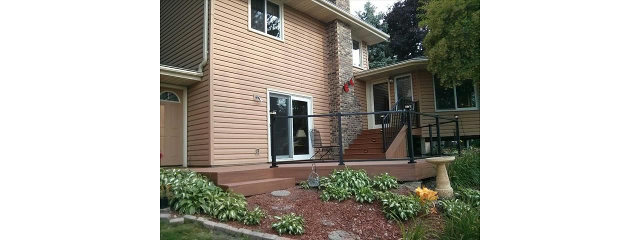 Trex Transcends Tiki Torch Decking - New Brighton, MN