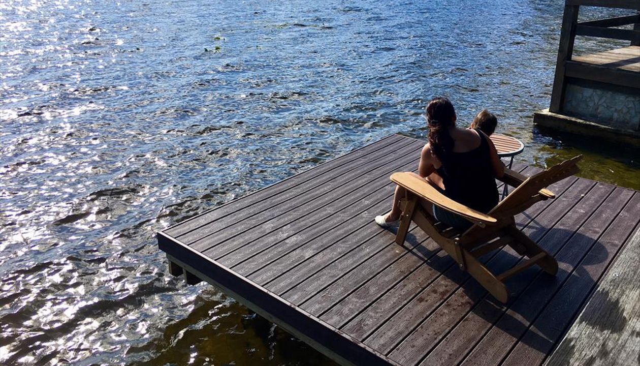 Trex Vintage Lantern Dock in Orlando, FL