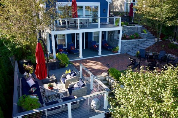 Trex outdoor living project.