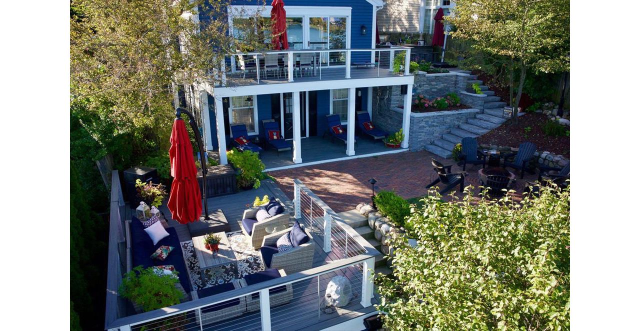 Trex outdoor living project.