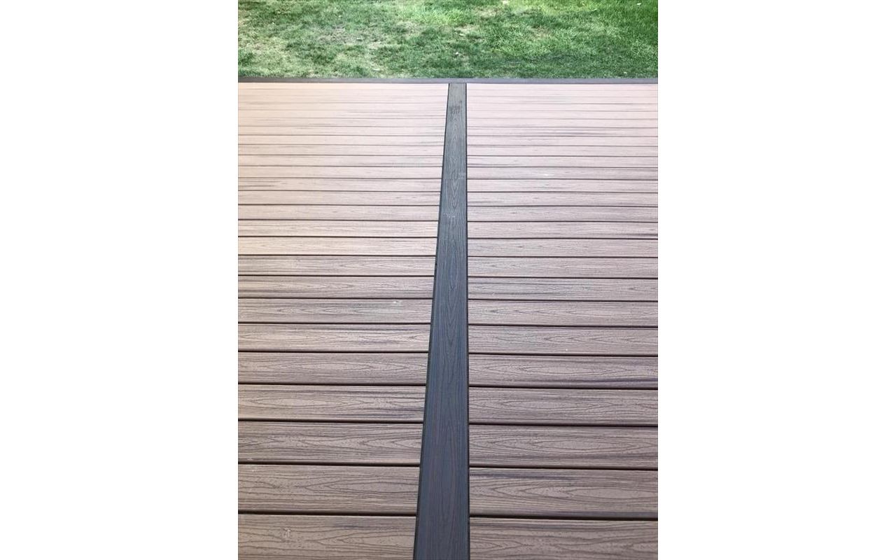 Accent breaker board adds a nice design element to any job