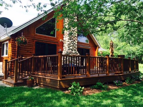Tree House Composite Railing