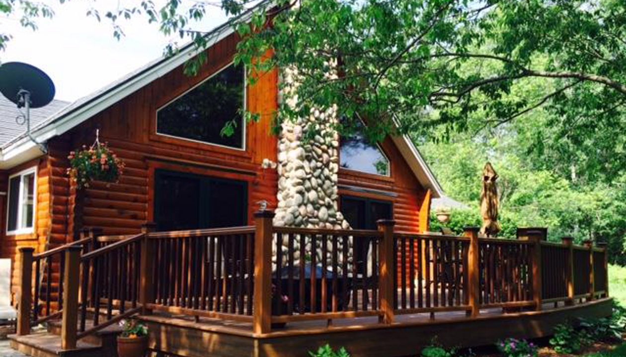 Tree House Composite Railing