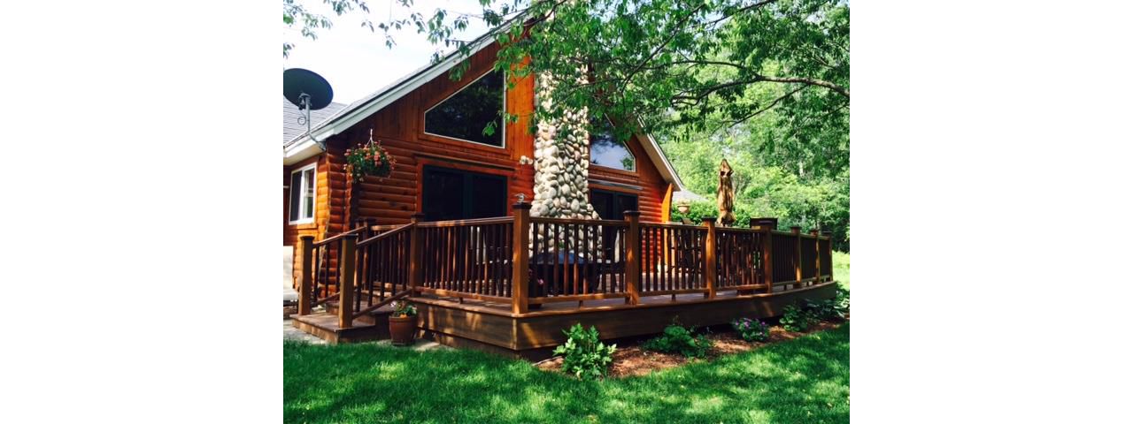 Tree House Composite Railing