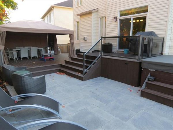 Vintage Lantern backyard luxury