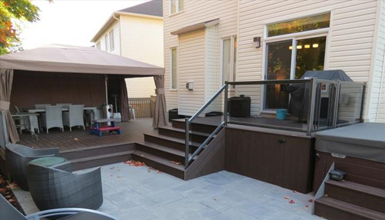 Vintage Lantern backyard luxury