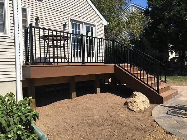 Trex Enhance Beach Dune with Enhance Sdl stair in Reading Pa