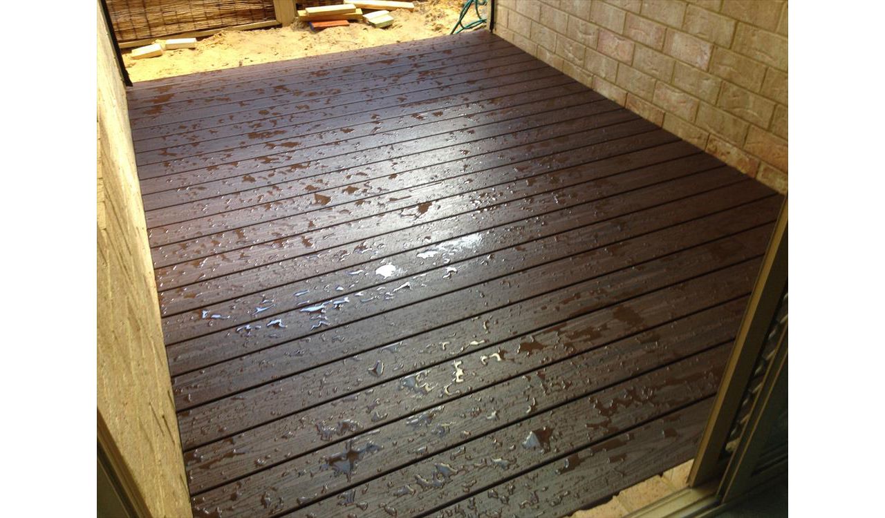Small Trex Deck