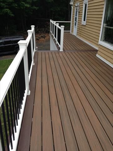 Trex Transcend Spiced Rum decking