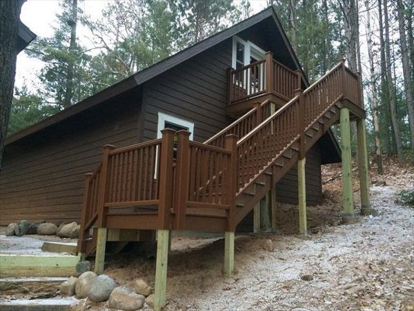 Trex custom deck, WI