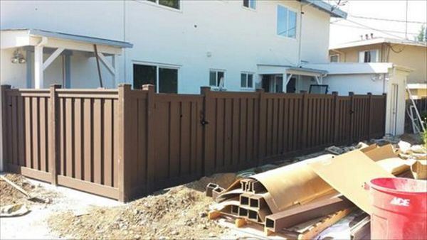 Los Gatos, CA Woodland Brown Trex Fence