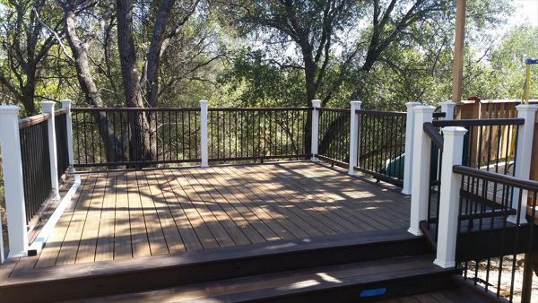 Trex Spiced Rum with Transcend railing.