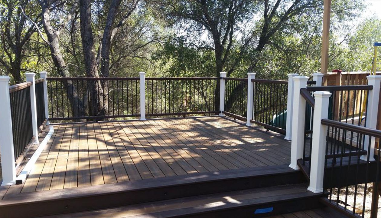 Trex Spiced Rum with Transcend railing.