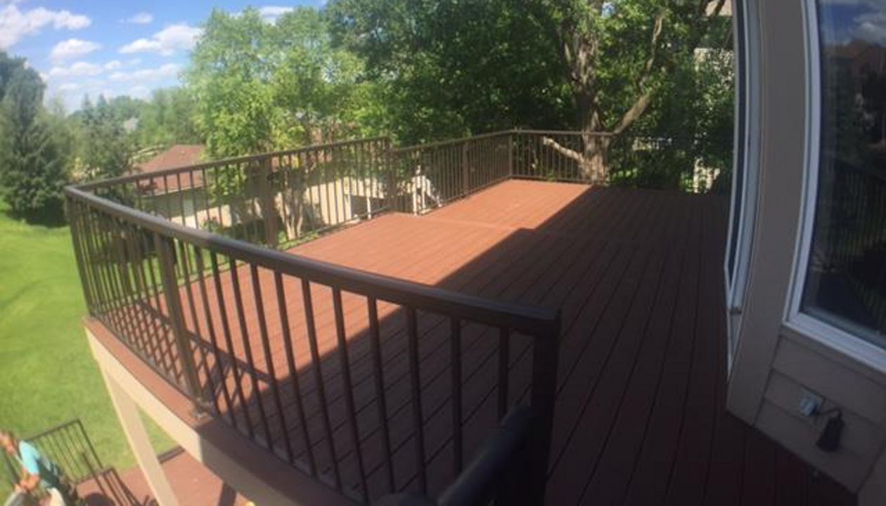 Trex Transcends Deck w/Alum Rail1 Eagan, MN