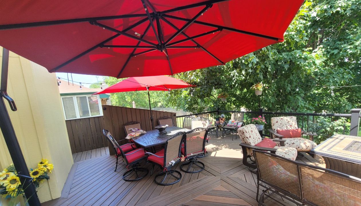 Toasted Sand, Custom Privacy Wall