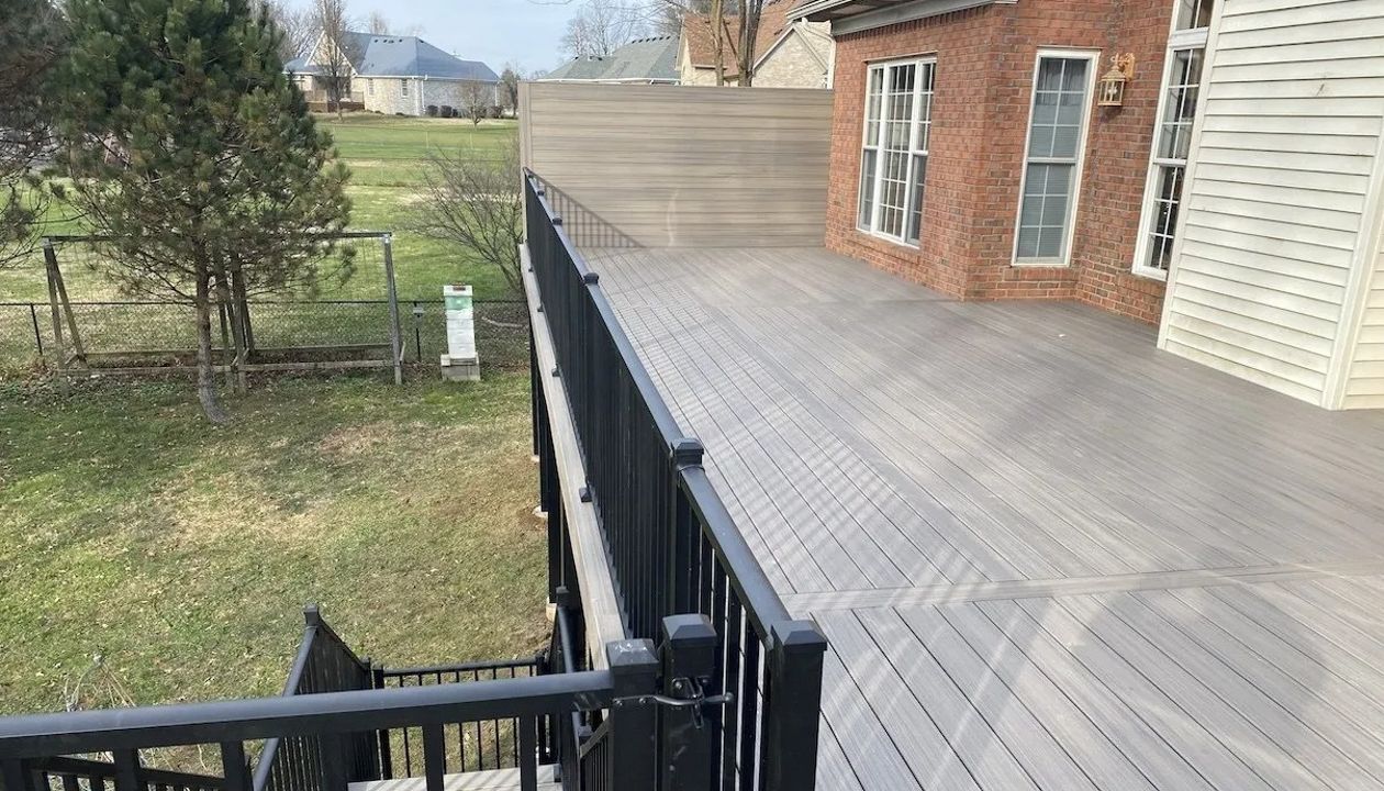 Trex Enhance Naturals Rocky Harbor deck