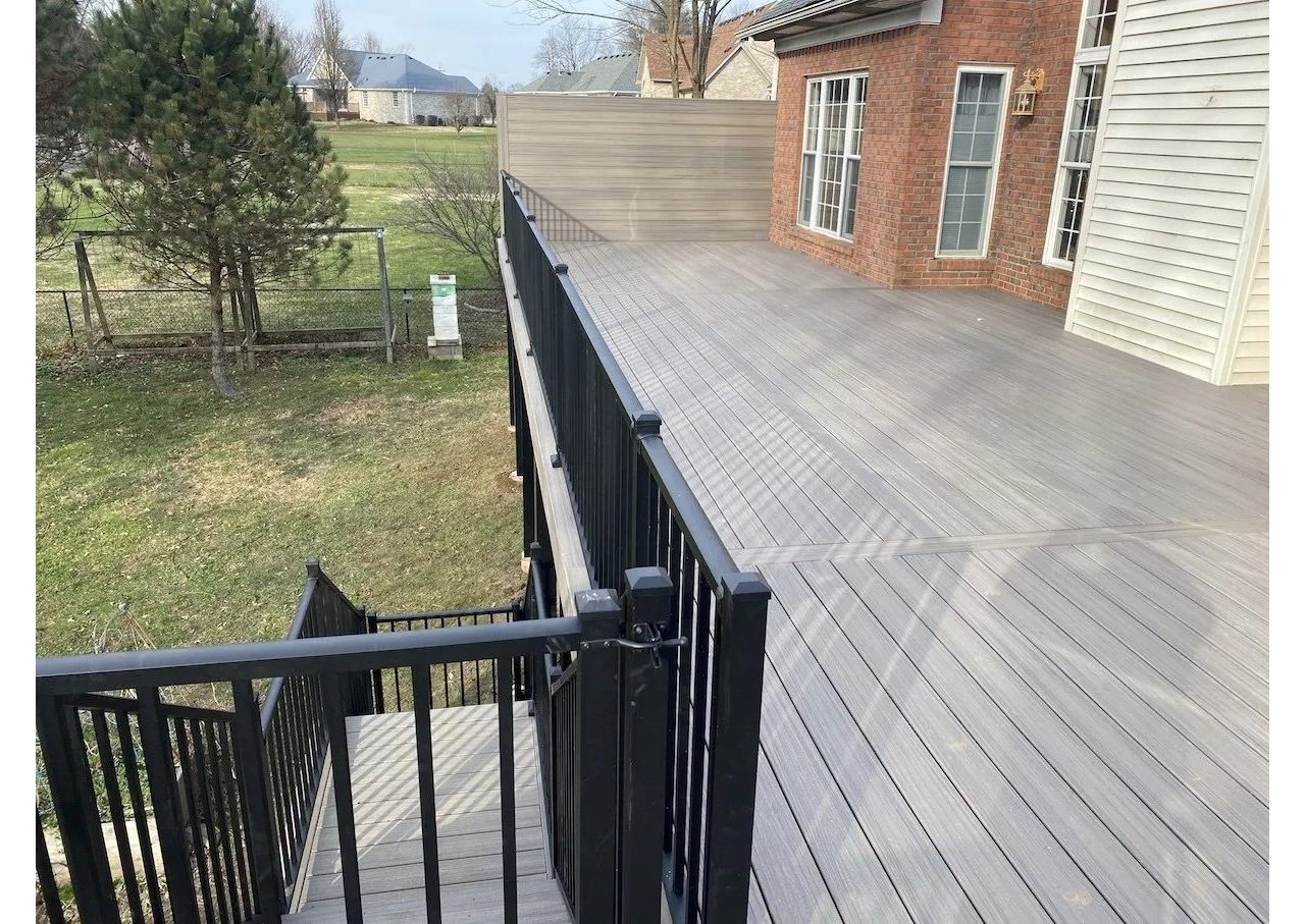 Trex Enhance Naturals Rocky Harbor deck