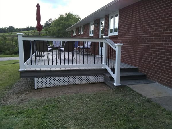 Trex Transcend Tropical Island Mist deck project