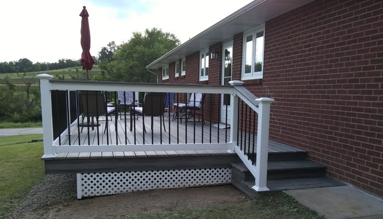 Trex Transcend Tropical Island Mist deck project
