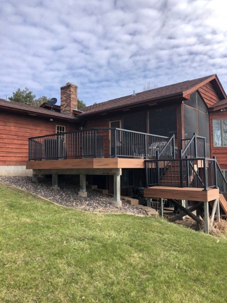 Trex Transcend Low Maintenance Decking in Delano, MN
