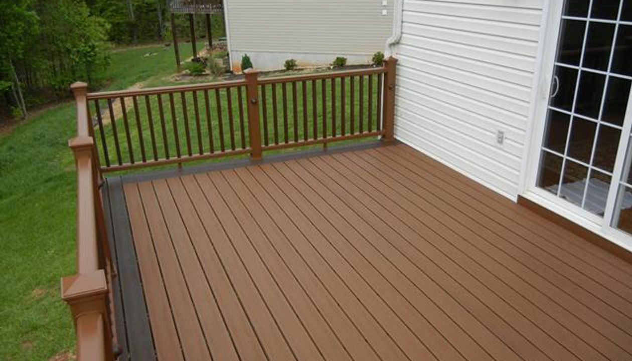 Transcends decking and Handrail.