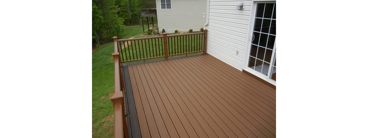 Transcends decking and Handrail.