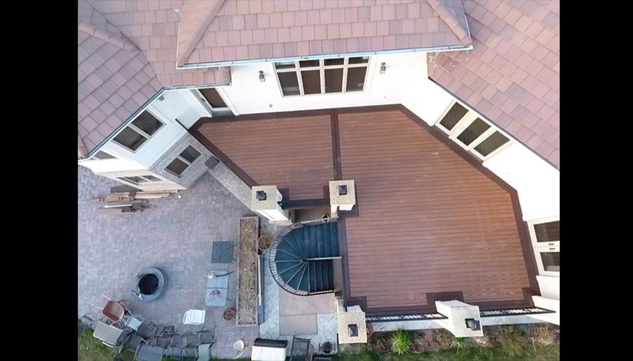 Trex Transcend, on Elevations frame