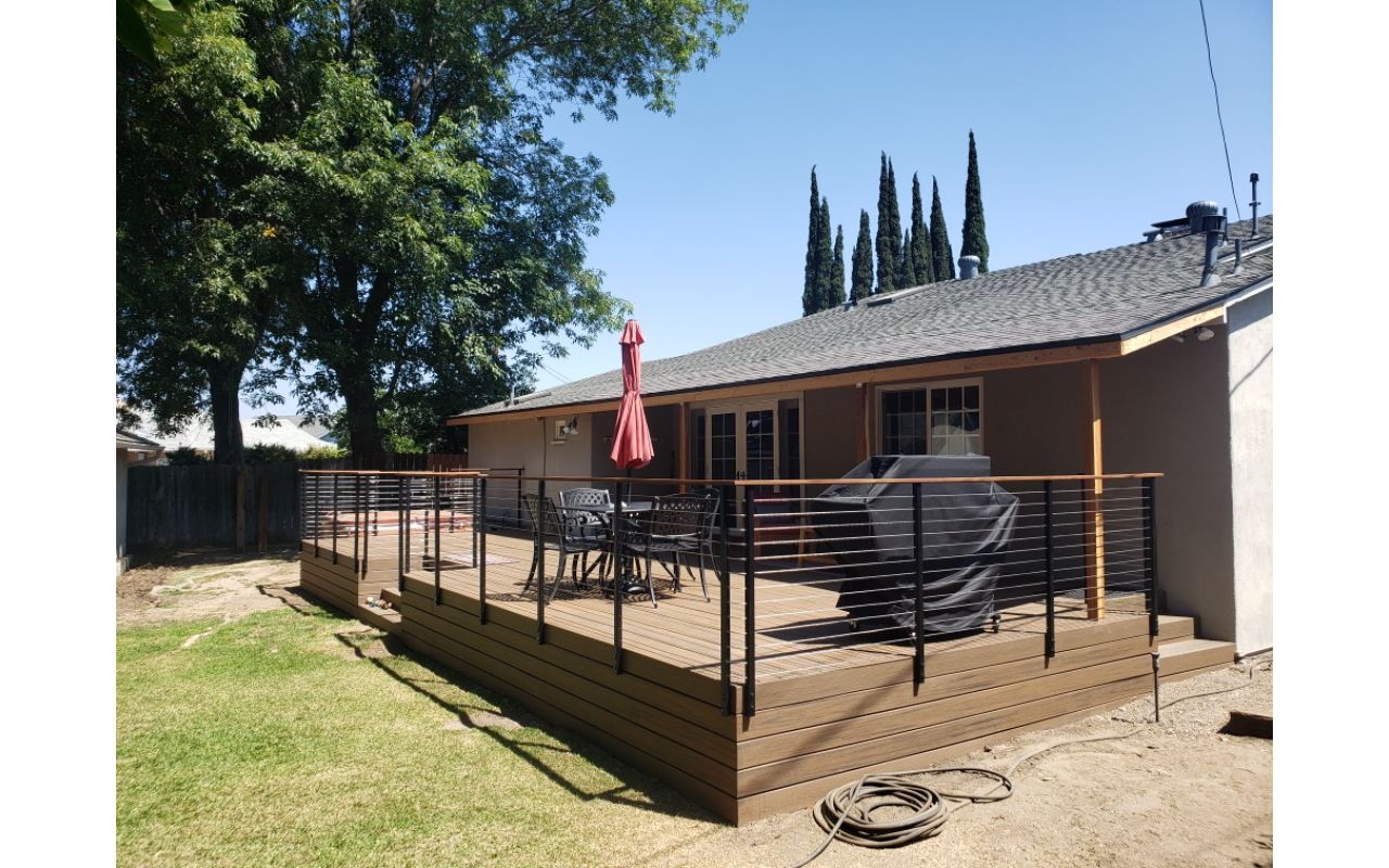 New Trex Deck & Cable Railing in Camarillo, CA