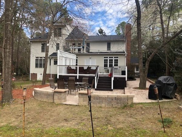 Trex Select Woodland Brown deck in Cary, NC
