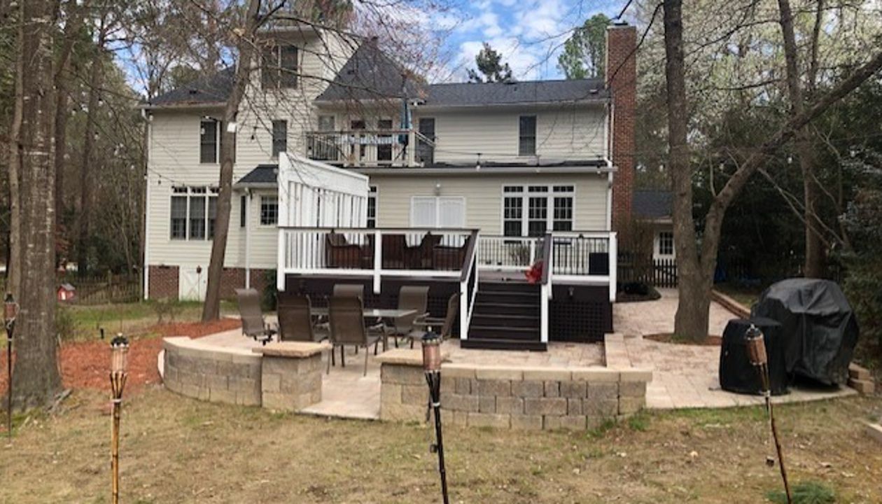 Trex Select Woodland Brown deck in Cary, NC