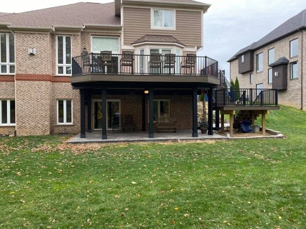 Costal Bluff with Signature Rail and Under Deck Dry-Space