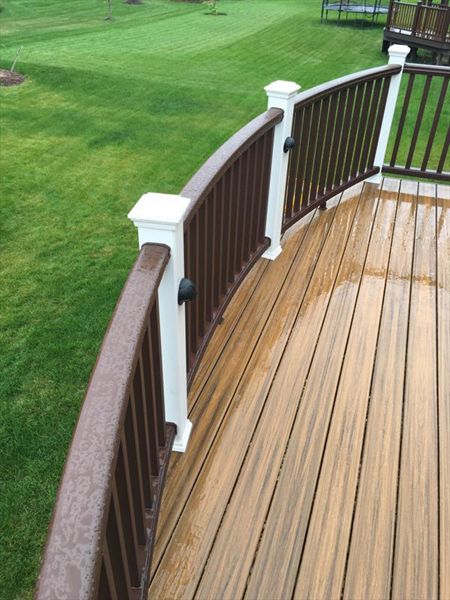 Trex Transcends Curved Rail