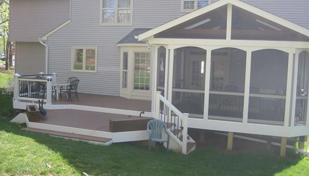 Trex Transcend Tree House Decking