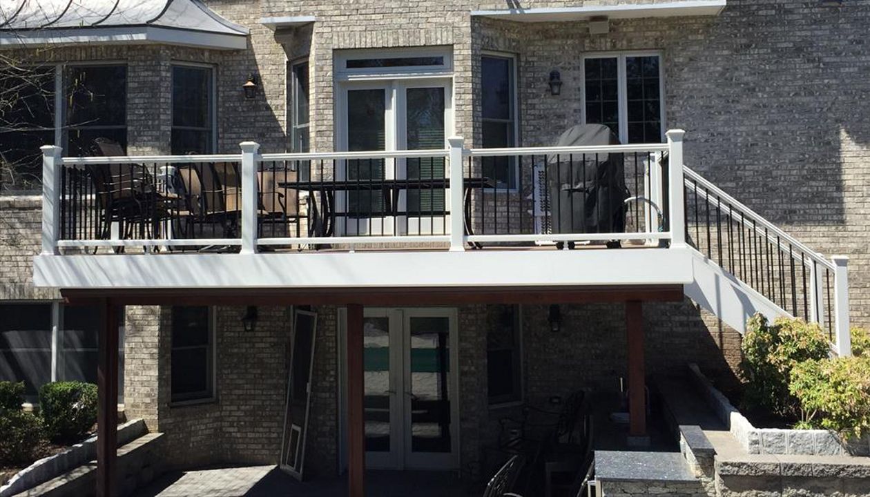 Northvale NJ Trex Deck