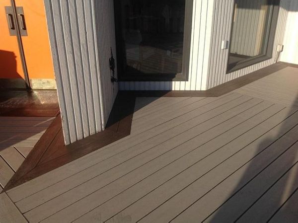 Double border boards with Gravel Path