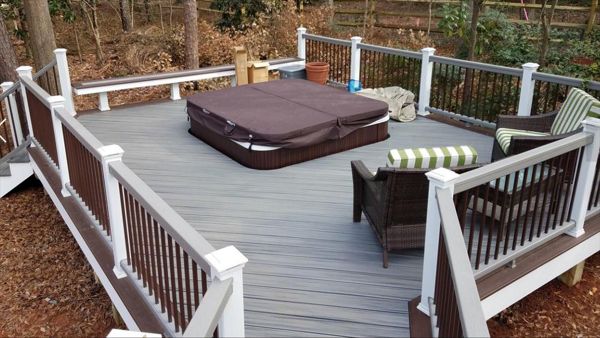 Trex Island Mist Decking