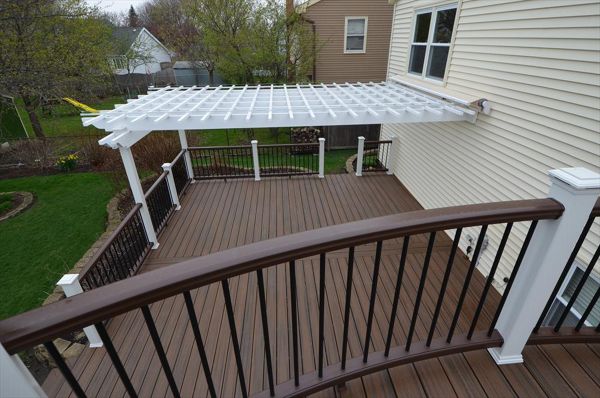 Trex Transcend Spiced Rum Decking - Naperville, IL