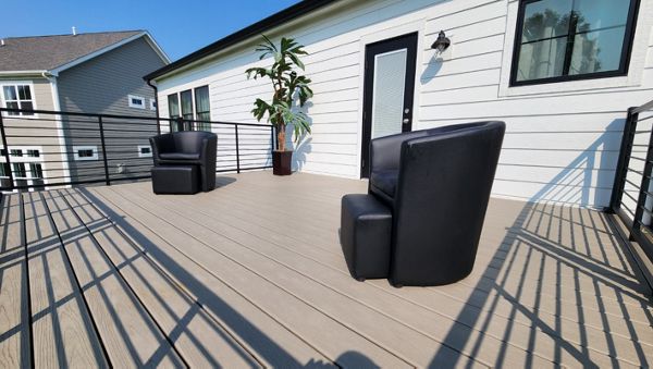 Trex Rooftop deck