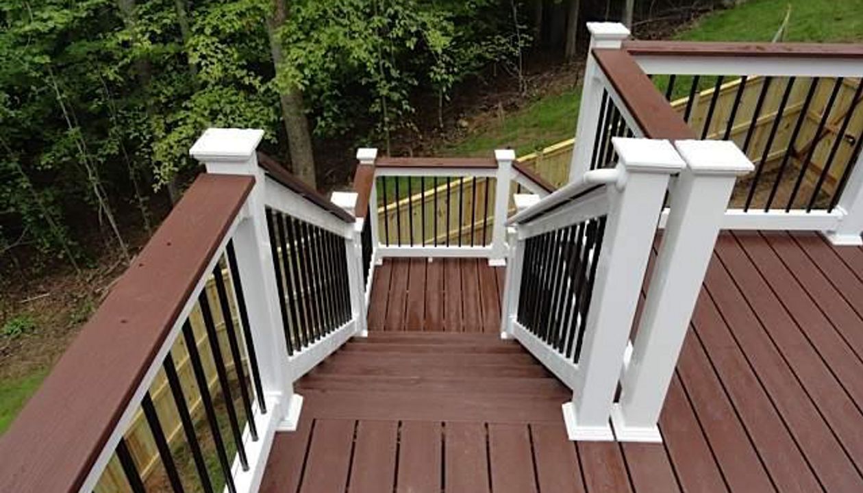 Trex Transcend Fire Pit Decking