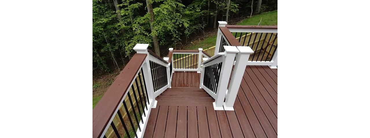 Trex Transcend Fire Pit Decking