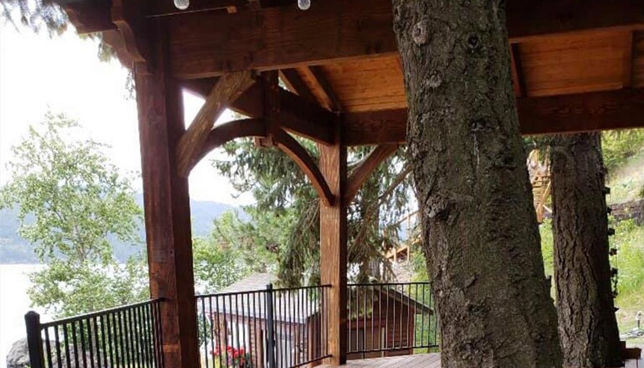 Trex Deck Wrapped Around Existing Trees