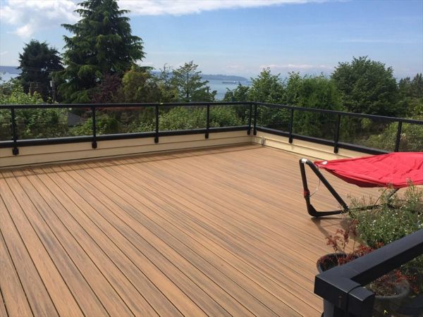 Trex composite deck West Vancouver