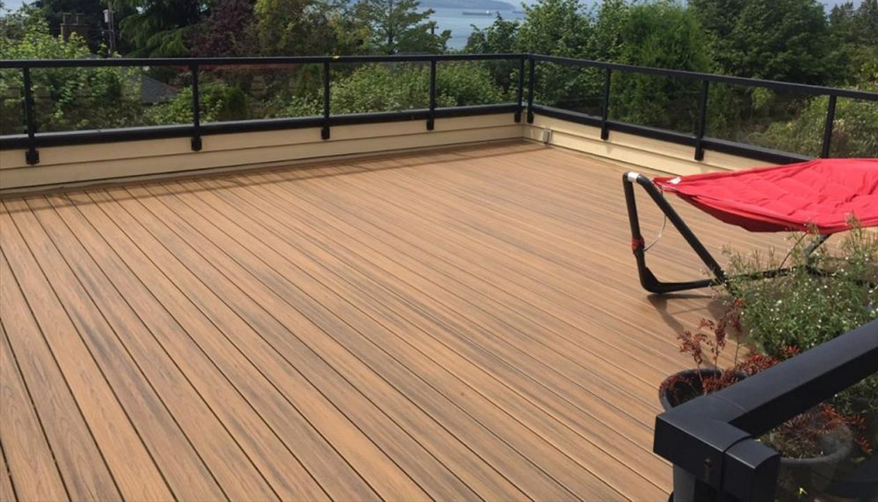 Trex composite deck West Vancouver