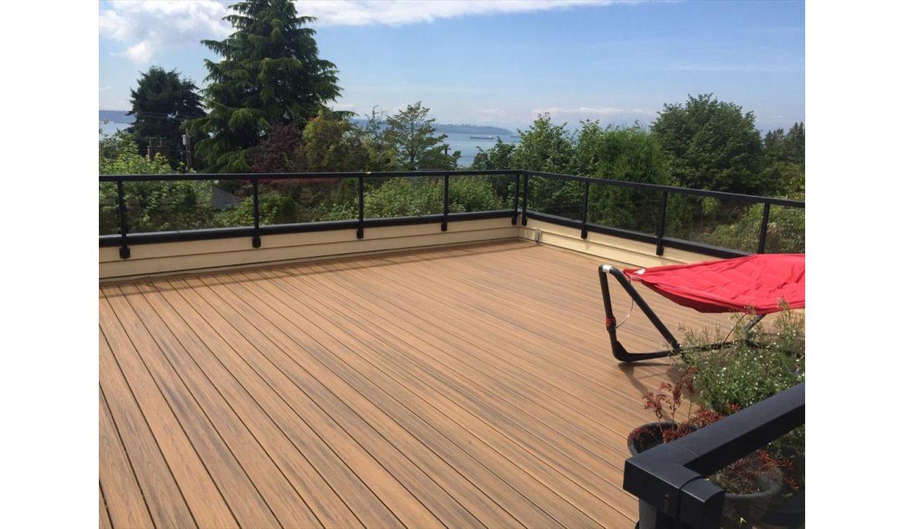 Trex composite deck West Vancouver