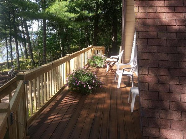 Trex Transcend Spiced Rum decking